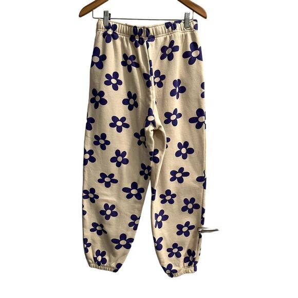 PacSun Size XS / S Purple Daisy Crop Top and Sweatpants *Minor Flaw* - Picture 10 of 10